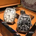 Perfect Replica Franck Muller Casablanca SS Diamond White&Black Watch